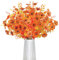 SHEPIN 6 Bündel Künstliche Herbststrauß Herbstdeko Kunstblume, Künstlich Eukalyptus Herbstblumen, Herbst Deko Künstliche Blumen und Herbstzweige für Innen Draußen Tisch Balkonkasten Blumenkasten