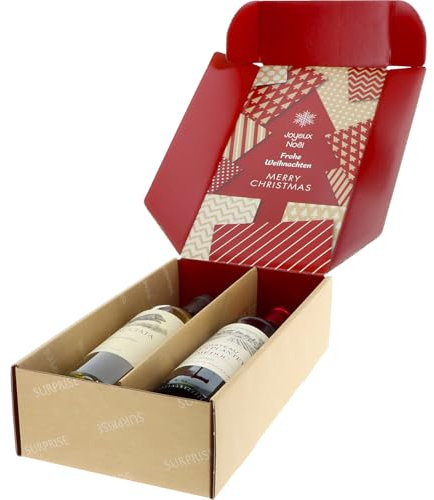 ratioform flow | Geschenkkarton Weihnachten Surprise | mit Innendruck | VE 5 Stk | Innenmaße 360 x 192 x 93 mm