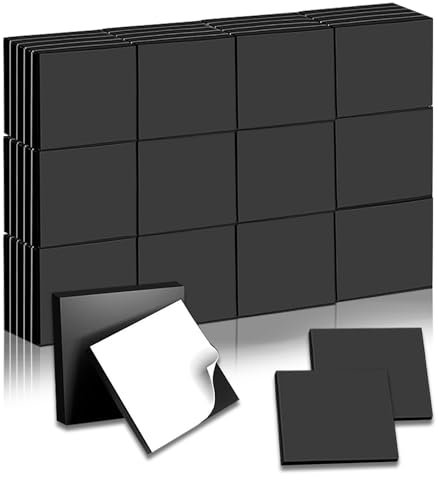 Magnetplättchen Selbstklebend, 100 Stück Klebemagnete 20x20mm Selbstklebende Magnet Plättchen klebemagnet Aufkleber Magnet Kleber für Fotos