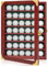 WELIDAY Golfball-Vitrine, 42 Golfballhalter, Geschenk für Golf-Enthusiasten, Golfball-Vitrine, Schrank für Wandhalterung und Ständer