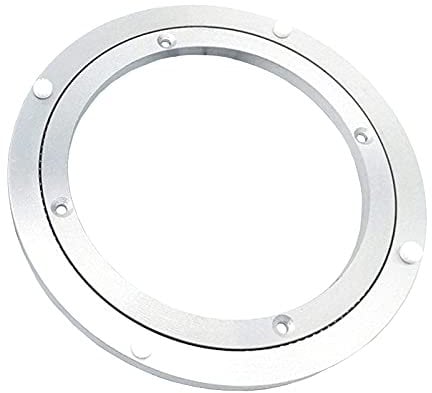 20 Lazy Susan-Platte aus Aluminiumlegierung, Oberflächenzeichnung, runder Drehteller, drehbare Lagerplatte, Schreibtischplatte, drehbare Lagerplatte für rutschfeste und stabile