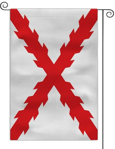 Bandera de jardín Age of Discovery de 12 x 18 pulgadas, decoración náutica de época moderna temprana de doble cara (España)