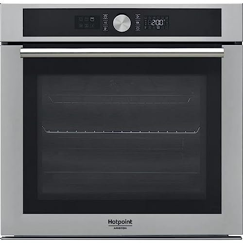 Four encastrable pyrolyse Hotpoint Ariston FI4854PIXHA - Four pyrolyse Inox - multifonction - Chaleur tournante ou pulsée - 71 litres - Porte froide (4 vitres) - Classe énergétique A+