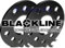 10mm Spurverbreiterung Schwarz NLB 57,1mm 5x100 u 5x112 5mm pro Seite