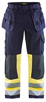 Blakläder 147915148933 Handwerker-BundhoseMultinorm Größe in marineblau/gelb