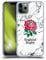 Head Case Designs Officially Licensed England Rugby Union White Marble Soft Gel Case [Military Grade Protection] Compatible With Apple iPhone 11 Pro Max