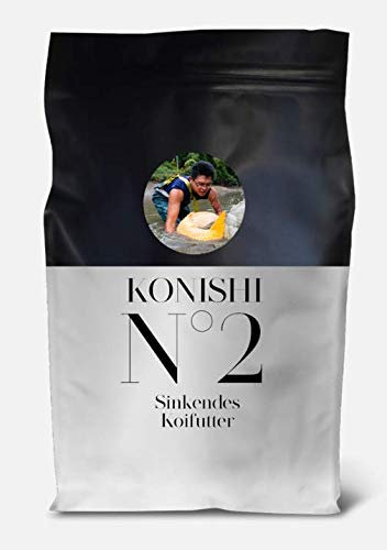 KONISHI Nr 2 Sink Neu Koifutter Fischfutter (1 x 5 kg)