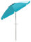 CASART 2M Beach Umbrella, Outdoor Parasol with UPF 50+ Protection, Tilt Crank and Carry Bag, Sun Shade Garden Umbrella for Patio Camping Garden Pool (Blue)