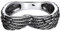 Silvora Damen Ring S925 Silber Finger Engelsflügel Siegelring Stapelbarer Feder Bandring in Silber Ringgröße 62（19.8） für Frauen Mädchen