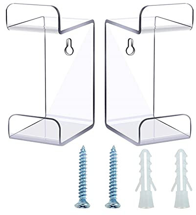 Support D'Affichage de ContrôLeur Compatible avec la PoignéE PS3//, Support de Casque de Support Mural pour Manette de -Transparent
