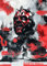 Displate Star Wars Metallposter Star Wars Poster Star Wars Geschenk Star Wars Deko Star Wars Plakatte Star Wars - Iconic Villains - Darth Maul Poster 67,5x48cm