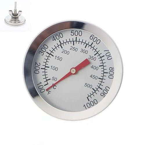 50-500 ℃ Edelstahl BBQ Grillthermometer Smoker Thermometer Bratenthermometer
