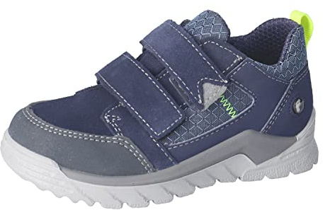 RICOSTA Jungen Low-Top Sneaker MARV,Kinder Halbschuhe,WMS:Mittel,lose Einlage,Sympatex,Sportschuhe,Freizeitschuhe,Nautic/Jeans (172),27 EU