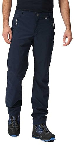 Regatta Mens Dayhike Waterproof Trousers with Stretch Lining, Breathable & Windproof - Perfect for Outdoors, Walking, Hiking & Trekking Navy