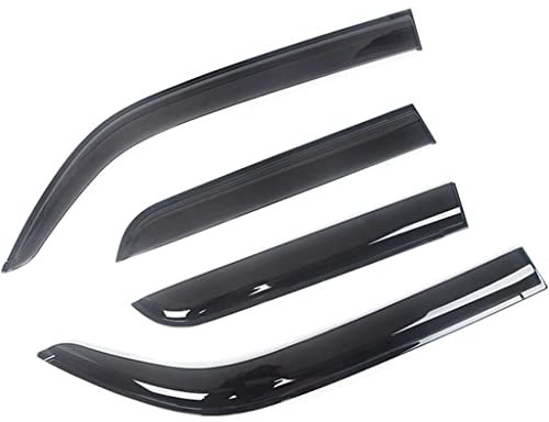 TOYSPY Auto Seitenfenster Windabweiser für E-Class W210 W211 W212 1996-2017,Regenabweiser Abweiser Visiere Regenschutz Markise Schild Vent Guard ZubehöR,W210 96-02 Sedan