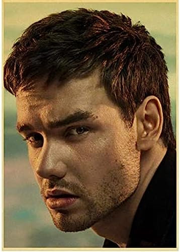 Poster Liam Payne Musik Sänger Poster Porträt Bilder Poster Und Drucke Leinwand Malerei Kunst Wand Home Decor 50X70Cm Kein Rahmen