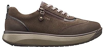 JOYA Laura Brown, Sneaker für Damen aus Veloursleder, braun, 37