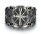 GTHIC Herren-Ring aus Edelstahl, Wikinger-Pirat, Kompass-Ring, Vintage-Stil, nördlicher Marine-Anker, Biker-Ring, Seemann-Amulett, Schmuck, Größe 10
