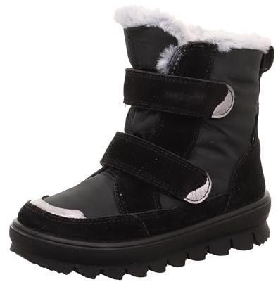 Superfit Flavia Warm gefütterte Gore-Tex, Stivali da Neve, Schwarz 0000, 32 EU Larga