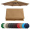 Auvent De Remplacement Pour Parasol 2m/2,7m/3m, 6 Baleines/8 Baleines Toile De Rechange Pour Parasol Déporté, Housse De Rechange Pour Parasol De Jardin Terrasse Plage (auvent Seulement) ( Color : Khak