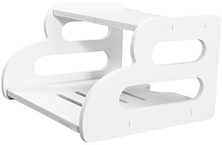 VILLFUL 1 X Router Rack Set Top Box Halter Set Top Box Rack Router Ständer Router Halter Stanzfreies Rack Router Aufbewahrungsregal Aufbewahrungshalter Wandmontage Rack