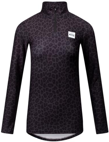 Eivy Jouney Top T-Shirt, Black Leopard, XXL EU