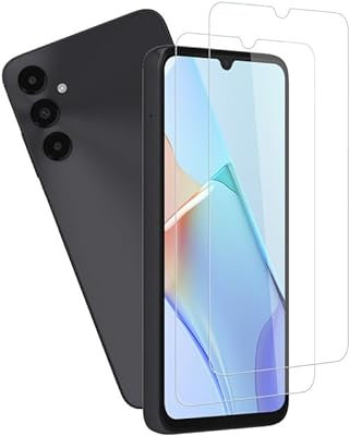 [2 Stück] für Folie Samsung Galaxy A05 Panzerglas, Stoß-Kratzfest Displayschutz für Samsung A05s Panzerglasfolie, Einfache Installation Displayschutzfolie Samsung Galaxy A05/A05s Schutzfolie