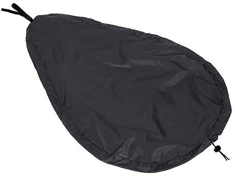 BESPORTBLE Housse de canoë Housses pour Bateaux Housse de siège Kayak canoë Gonflable Clip de Kayak Couverture d'écran Housse de Protection siège Kayak Tissu Oxford 420 Enduit d'argent Black