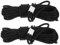 Uonlytech 2pcs Polyester Ladder Attachments Extension Ladder Accessories Extension Ladder Parts Rope Part Black