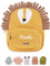 wunderwunsch TRIXIE Kindergartenrucksack, Rucksack für Sportunterricht Schule und Kindergarten, Hort und Krippe, personalisiert mit deinem Wunschnamen (Löwe, Groß (7,5 Liter))