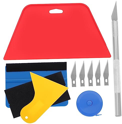 SHINEOFI 1 Satz Scraper Tool Kit Tapeten-Kit-Tools Werkzeuge zum Auftragen von Tapeten Filmklebewerkzeug Werkzeuge zum Abziehen und Aufkleben von Tapeten PVC