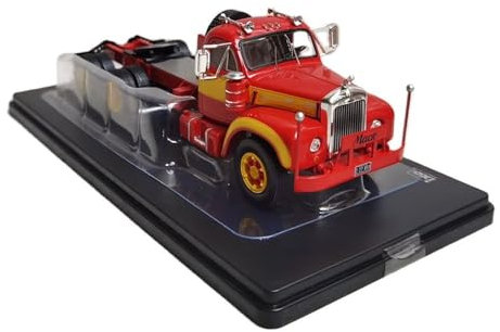 Diecast in metallo giocattolo modello statico scala 1 43 Mack B61 1953 camion americano trattore modello in lega di auto Veicolo Da Collezione