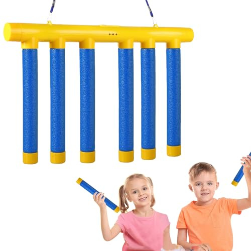 Catching Sticks Game, Falling Sticks Game with 3 Dropping Speeds, Drop It Catch It Win It Reaction Games, Quick Reactions Training Toy Hand-Eye Coordination Games Gift Kids Adults Christmas (Blue)