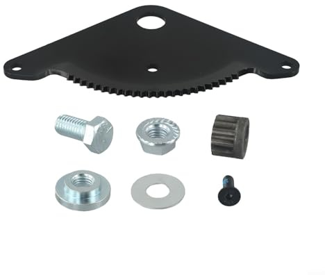 Lenkgetriebe-Set für Handwerker & Rasenmäher - Sektorplatte und Ritzel Ersatz (Teil 532194732/587738906), inklusive Druckscheibe, P