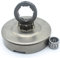 3/8 7T Tambour d'embrayage Cloche Pignon Roue Cage pour Husqvarna 365 362 371 372 XP Tronçonneuse 503932471/503432001