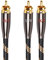 SKW Audiophiles Câble Répartiteur RCA à 2 RCA, Splitter Y pour Subwoofer, Coaxial Numérique pour Caisson de Basses, DVD, TV, Haut-Parleur - 1M