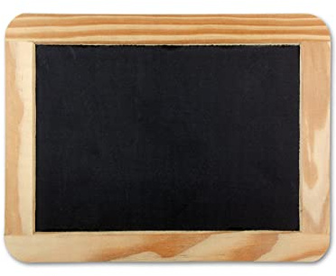 Rheita 5607-4 Schiefertafel Standard mit Naturholzrahmen,blanco
