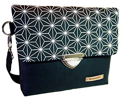 artistalista Handmade Korktasche Design und Farbwahl Kork Schultertasche mit Mappenschloss Umhängetasche Damen Tasche Handtasche