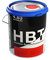 Hempel HBT Fast-Dry Alkyd 4314 | Grüne Metallfarbe für Stahl und Eisen | Metalllack RAL 6003 Rostschutzfarbe für innen und außen | 2 in 1 Grundierung und Metallschutzlack in Olivgrün | matt