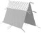 VitaliSpa Überwurf Kinderbett Indianerzelt für Tipi Bett Zeltbett Zelt (70x140cm)