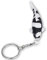 Koi Company Schlüsselanhänger • Detailgetreuer Anhänger Koi Shiro Utsuri • Schlüsselanhänger Fisch (LxBxH) 6cmx2,5cmx2,5cm