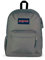 JanSport Cross Town Rucksack – Schule, Reisen oder Arbeit Büchertasche mit Wasserflaschentasche, graphitgrau, Einheitsgröße
