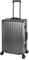 Travelhouse Tokyo 100% Aluminium Reisekoffer Graphit M-66cm Hartschalenkoffer 2X TSA Zahlenschloss 4 Doppelräder 360° Rollen Vol. 72L