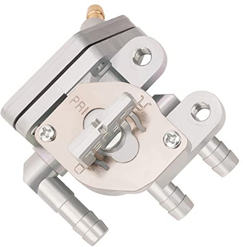 AHL Vanne de commande de commutateur de réservoir de carburant commutateur de carburant de réservoir de carburant 2UJ-24500-00 Compatible avec Yamaha XV250 XV240 XV125 SRX600 SRX400 Virago V-Star