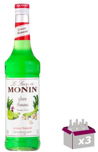 Lot de 3 Sirop - Banane verte - 70cL