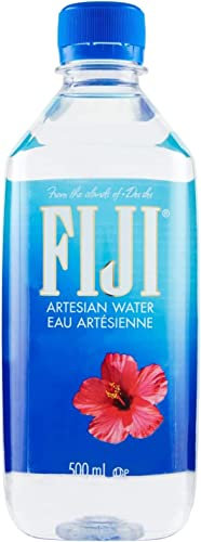 Fiji Water Wasser Artesisches Wasser von den Fidschi-Inseln 500 ml (Pack of 24) + Italian Gourmet Polpa 400g