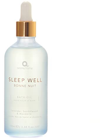 Aroma Home Sleep Well Badeöl Lavendel, Sandelholz & Mandarine ätherische Öle
