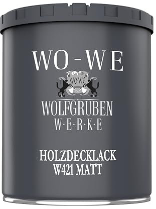 WO-WE Holzlack Holzfarbe Holzschutzfarbe Möbellack MATT W421 Beige änhl. RAL 1001-750 ml