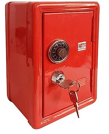 OXOAMP Sparbüchsen Bank Sparkasse Industriestil Sparschwein Geldautomat Spardose Passwort Digitale Münzen Bargeldeinzahlung Kindersafe Kinderspardosen Aufbewahrung