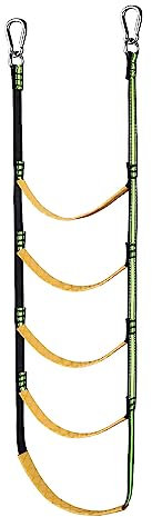 5 Step Boat Rope Ladder, Portable Boat Rope Ladder Outdoor Climbing Ladders for Inflatable Boat, Pontoon, Kayak, Motorboat Canoeing